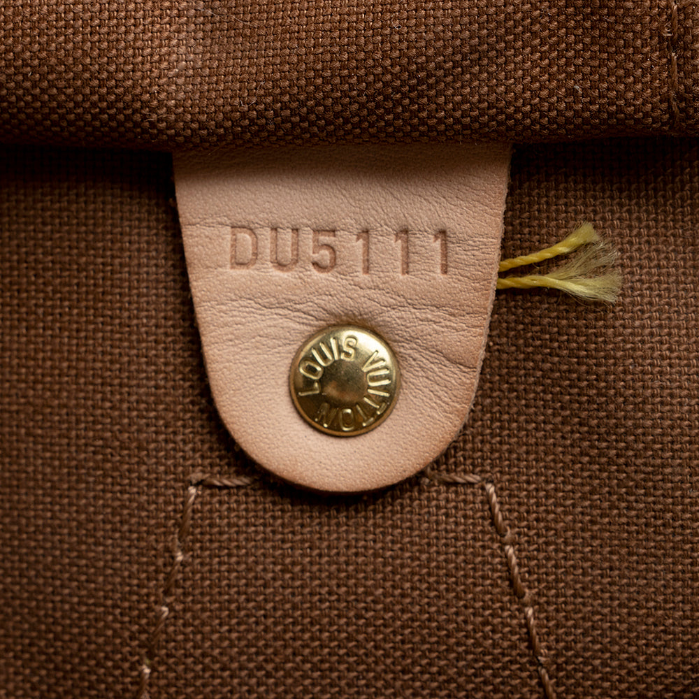 Louis Vuitton Monogram Canvas Speedy Bandouliere 30 Satchel (SHF-17837)