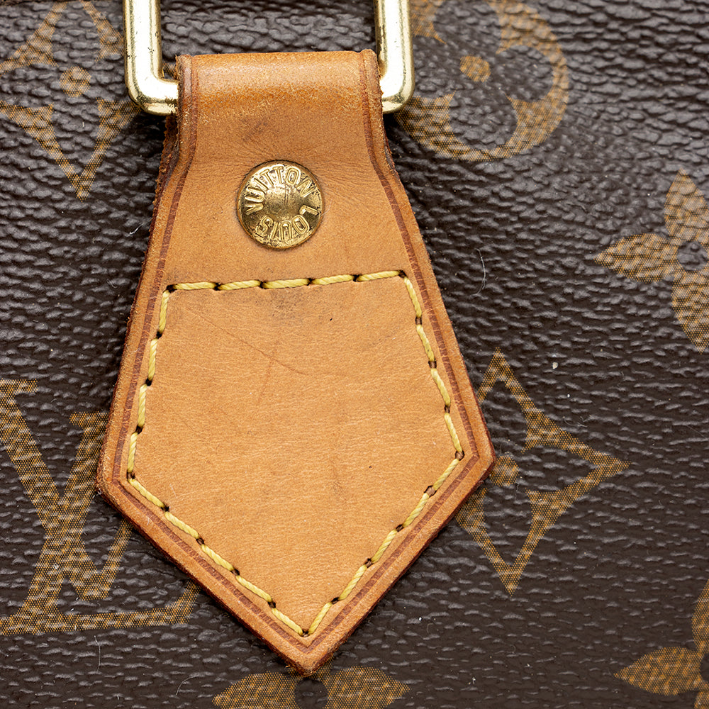 Louis Vuitton Monogram Canvas Speedy Bandouliere 30 Satchel (SHF-17837)