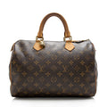 Louis Vuitton Monogram Canvas Speedy 30 Satchel - FINAL SALE (SHF-16606)