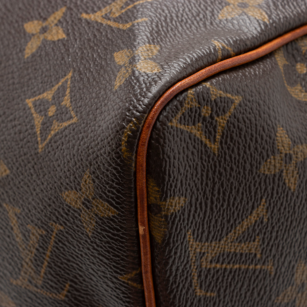 Louis Vuitton Monogram Canvas Speedy 30 Satchel (SHF-14234)