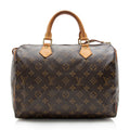 Louis Vuitton Monogram Canvas Speedy 30 Satchel (SHF-14234)