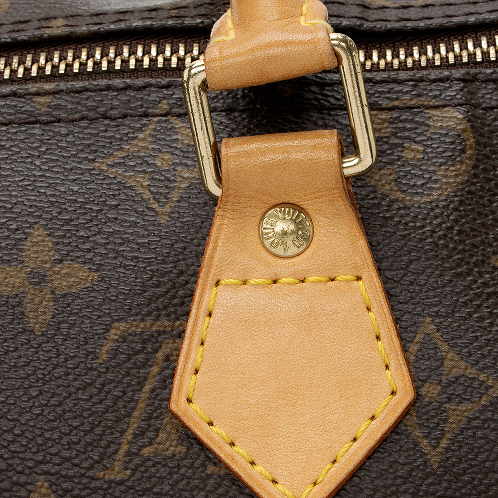 Louis Vuitton Monogram Canvas Speedy 30 Satchel (SHF-18331)