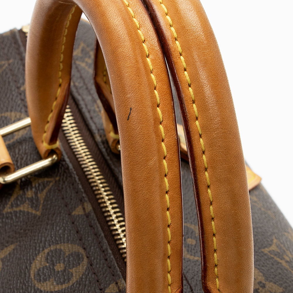Louis Vuitton Monogram Canvas Speedy 30 Satchel (SHF-18331)