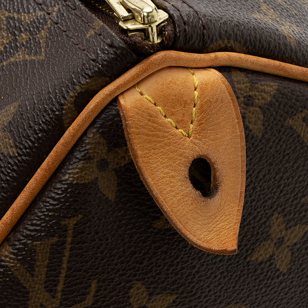 Louis Vuitton Monogram Canvas Speedy 30 Satchel (SHF-18331)
