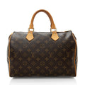 Louis Vuitton Monogram Canvas Speedy 30 Satchel (SHF-18331)