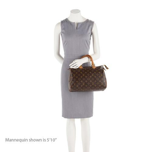 Louis Vuitton Monogram Canvas Speedy 30 Satchel (SHF-18331)