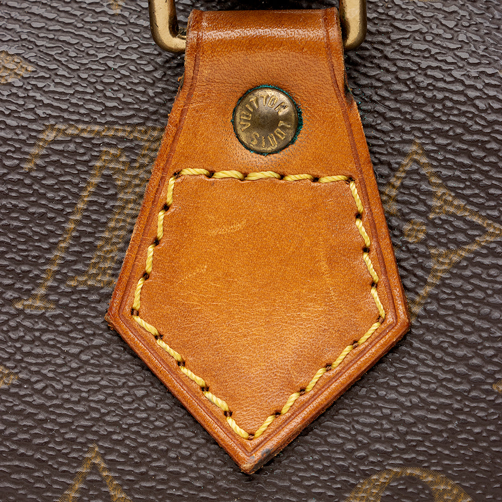 Louis Vuitton Vintage Monogram Canvas Speedy 30 Satchel (SHF-17825)