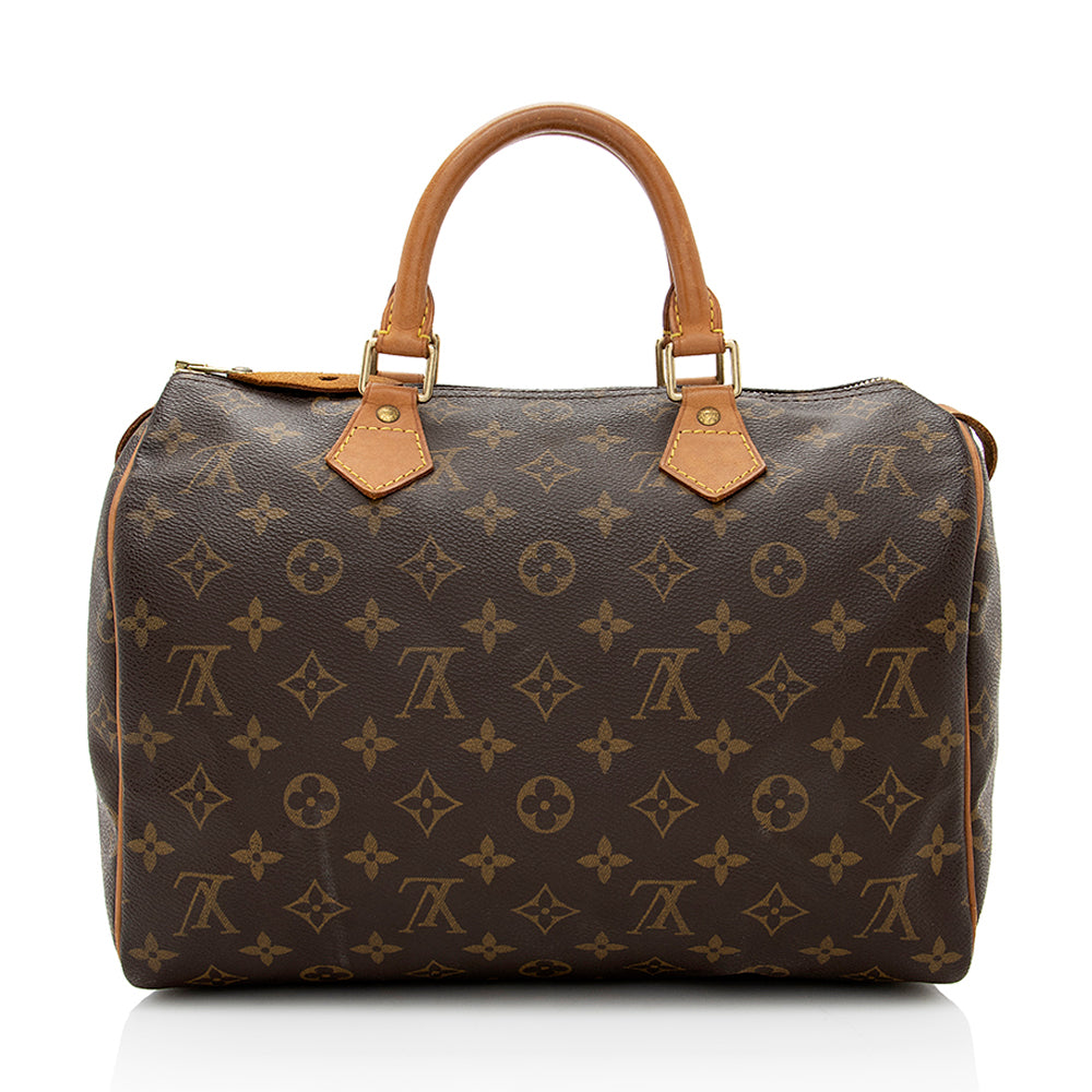 Louis Vuitton Vintage Monogram Canvas Speedy 30 (SHF-18250)