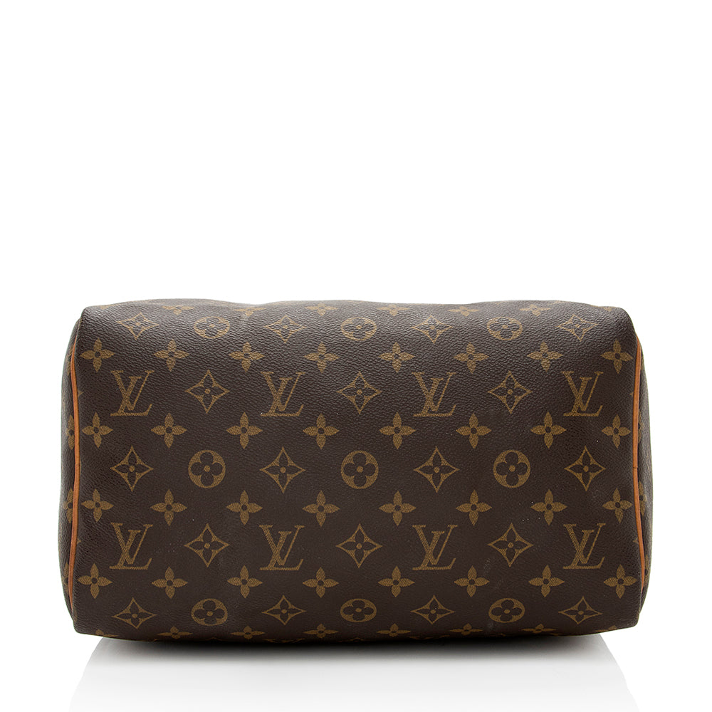 Louis Vuitton Vintage Monogram Canvas Speedy 30 (SHF-18250)