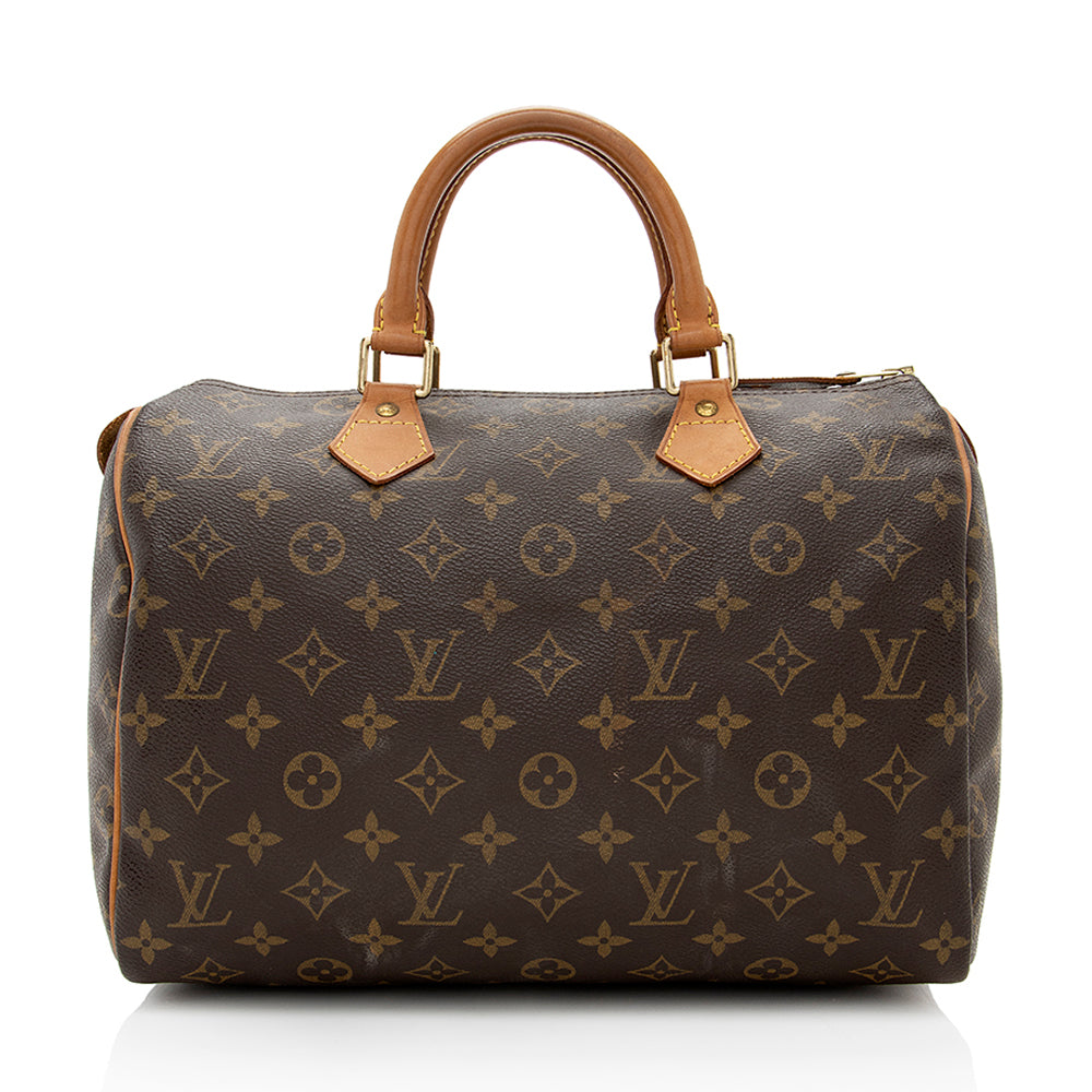 Louis Vuitton Vintage Monogram Canvas Speedy 30 (SHF-18250)