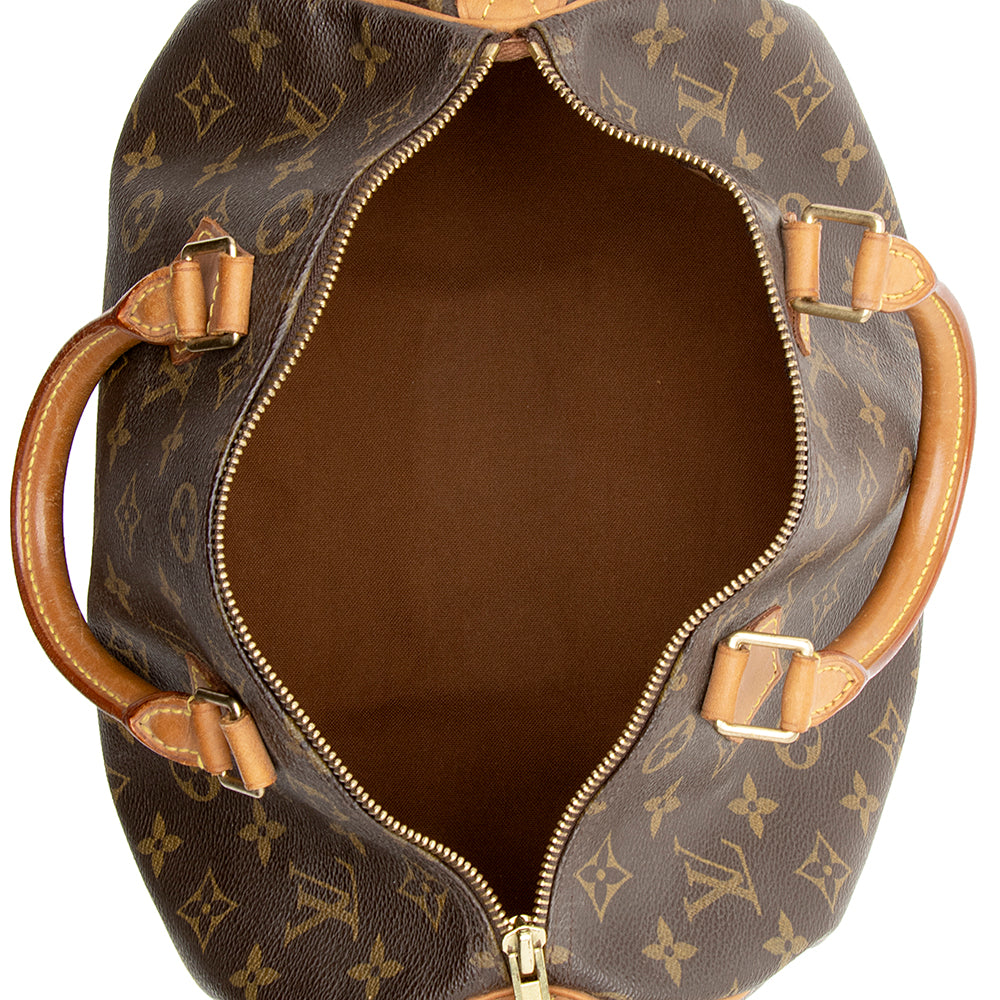 Louis Vuitton Vintage Monogram Canvas Speedy 30 (SHF-18250)