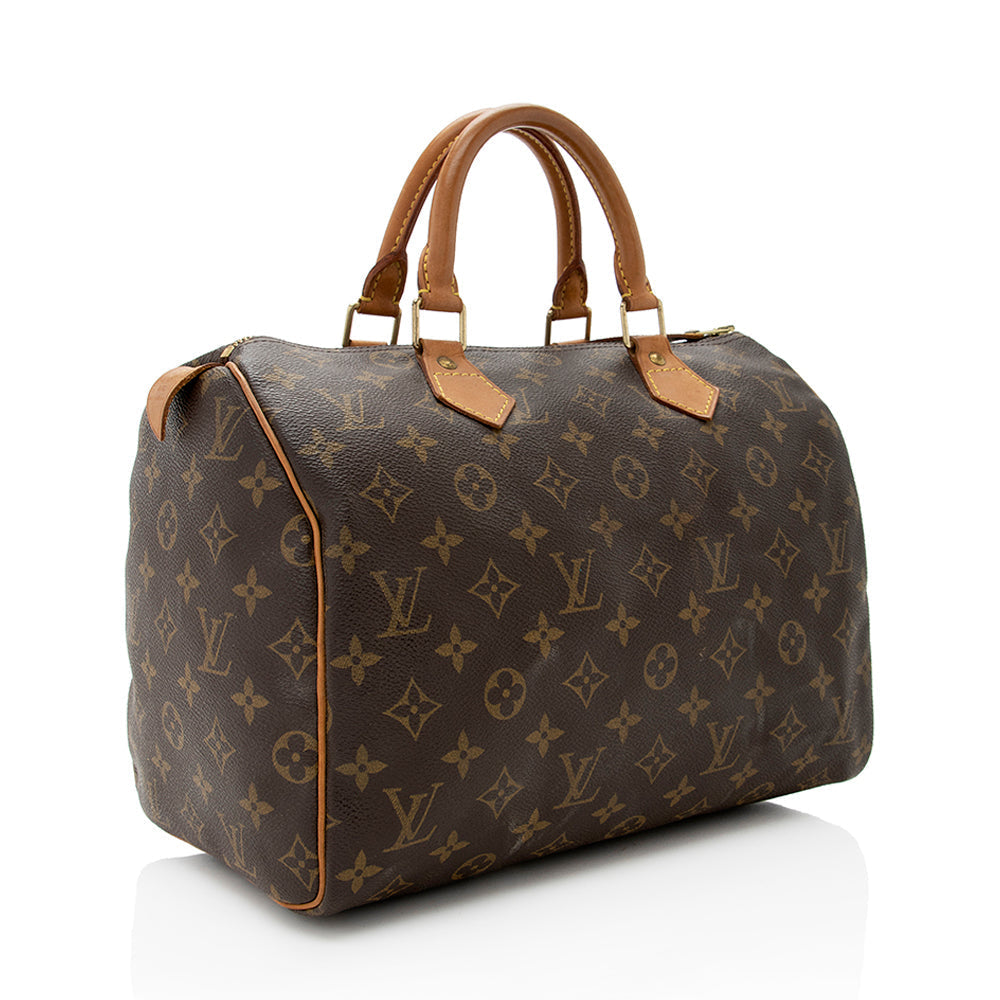 Louis Vuitton Vintage Monogram Canvas Speedy 30 (SHF-18250)