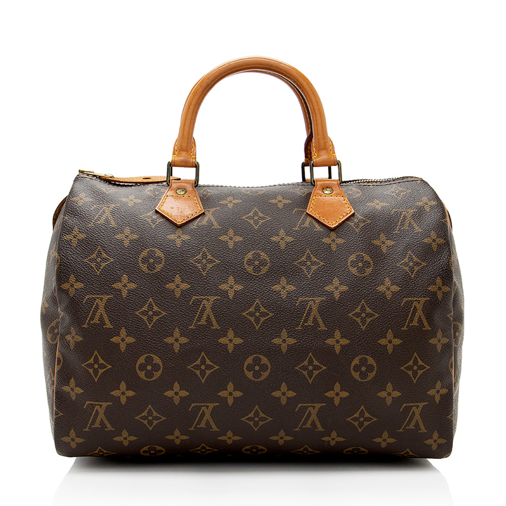 Louis Vuitton Monogram Canvas Speedy 30 (SHF-18251)