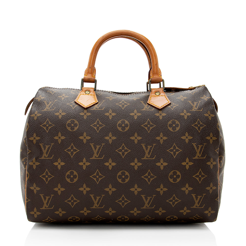 Louis Vuitton Monogram Canvas Speedy 30 (SHF-18251)