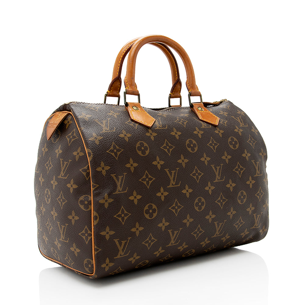 Louis Vuitton Monogram Canvas Speedy 30 (SHF-18251)