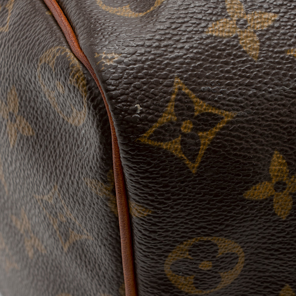 Louis Vuitton Monogram Canvas Speedy 35 Satchel (SHF-18359)