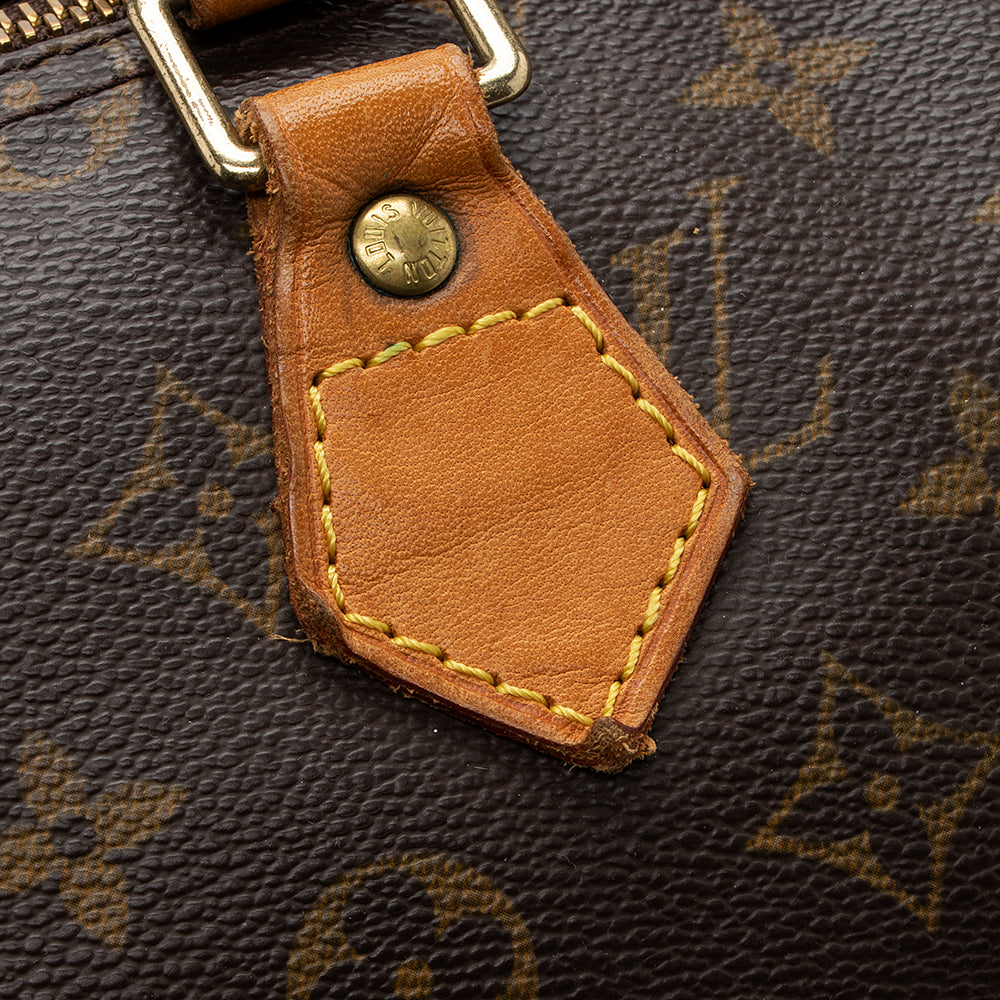 Louis Vuitton Monogram Canvas Speedy 35 Satchel (SHF-18359)