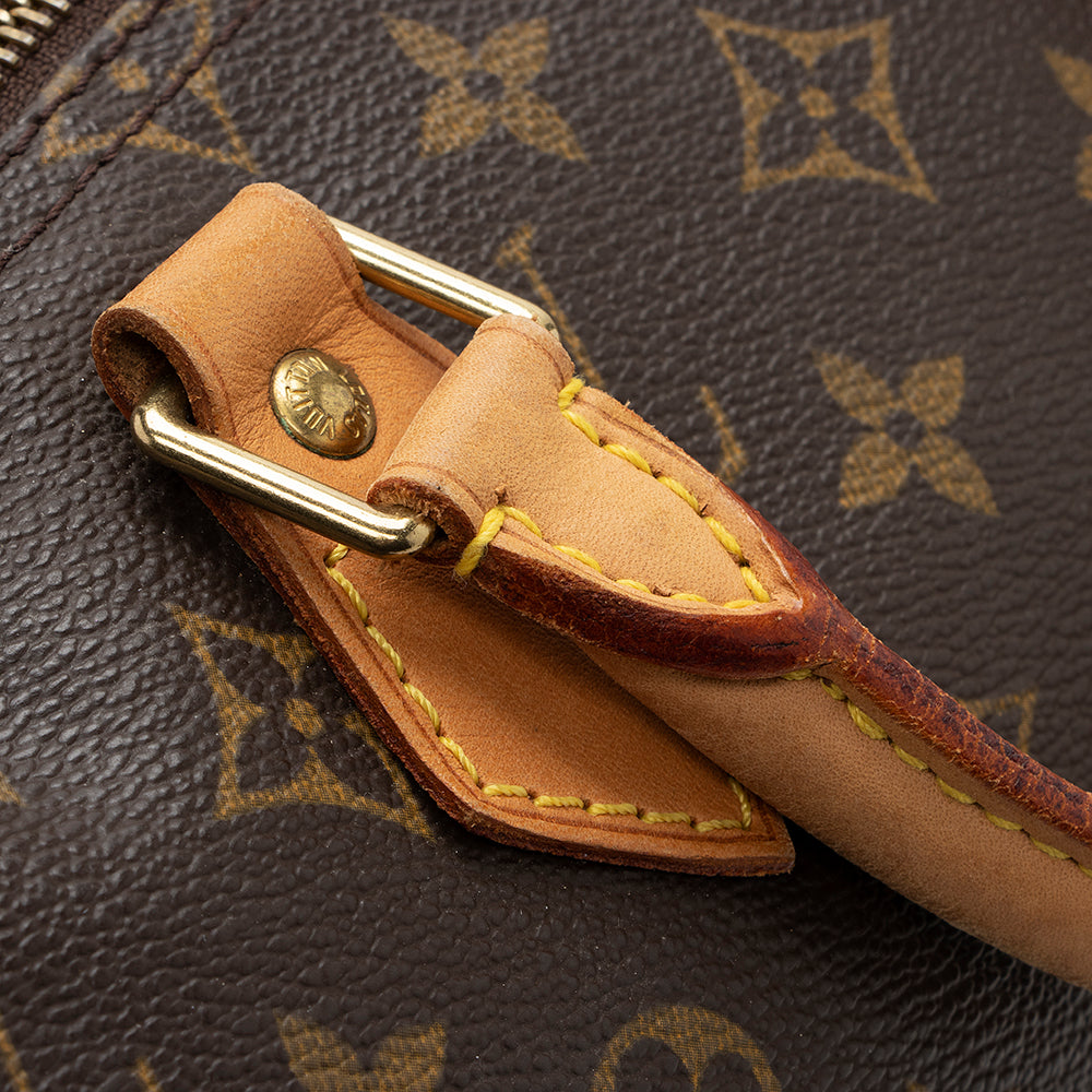 Louis Vuitton Monogram Canvas Speedy 35 Satchel (SHF-18361)