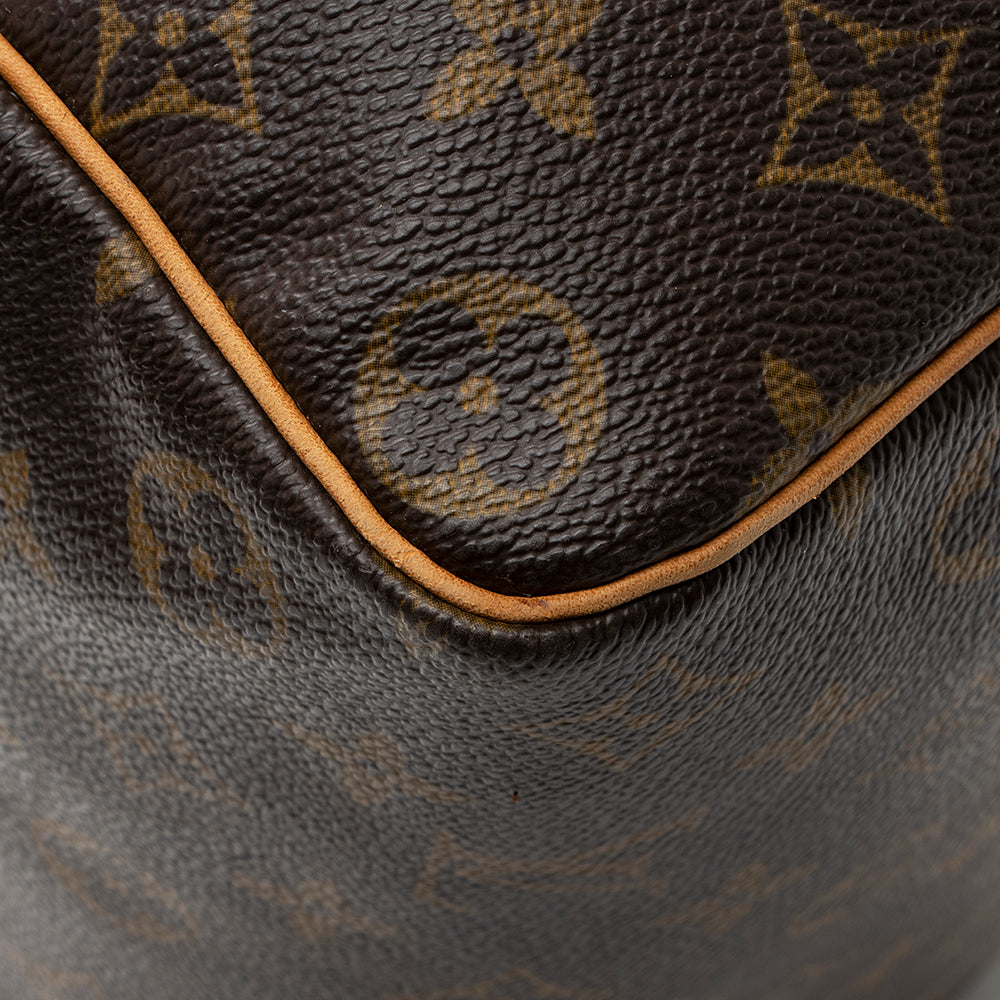 Louis Vuitton Monogram Canvas Speedy 35 Satchel (SHF-18361)