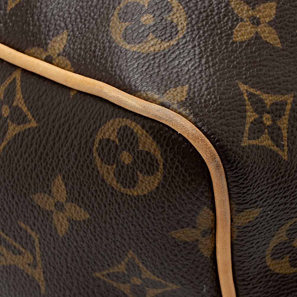 Louis Vuitton Monogram Canvas Speedy 35 Satchel (SHF-18324)