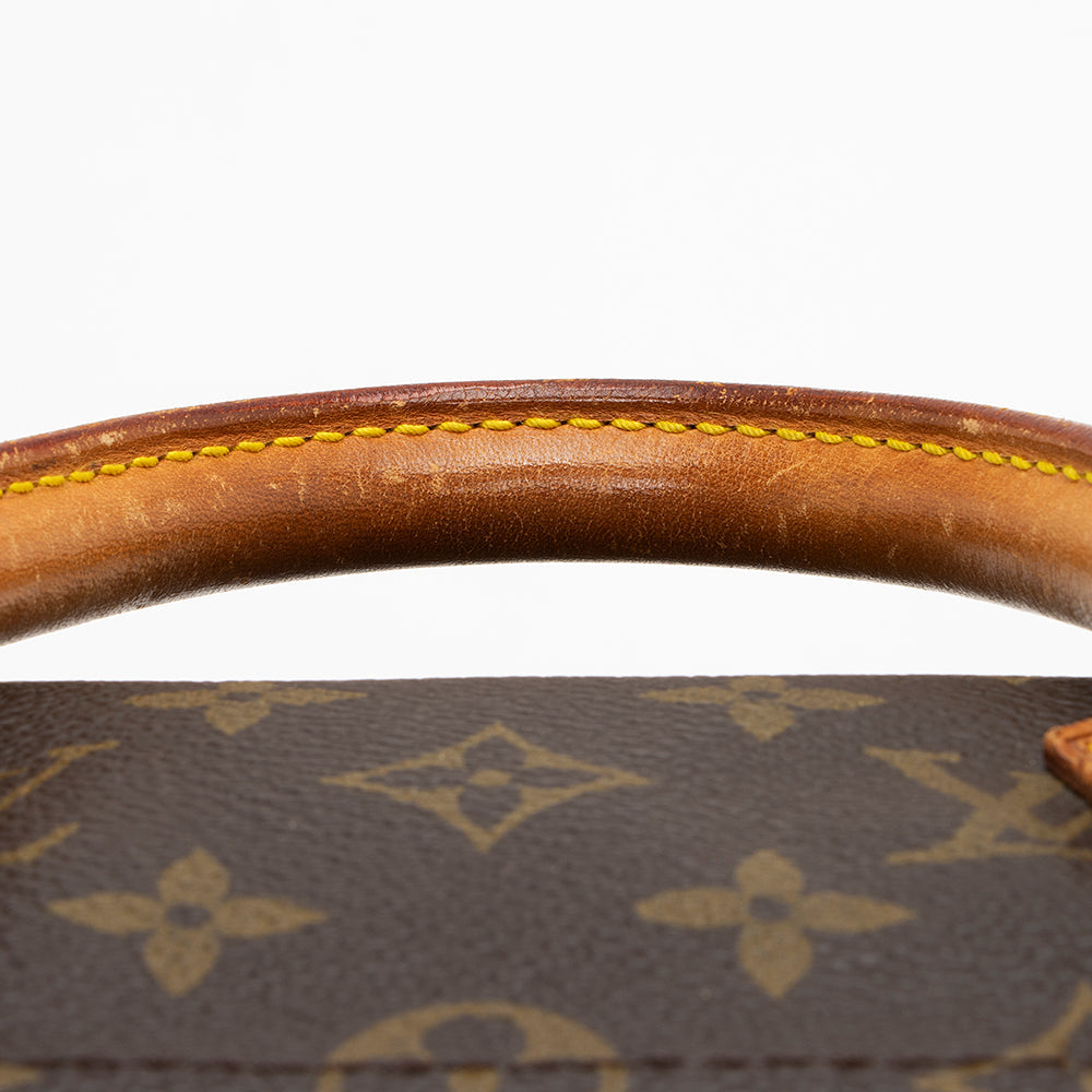 Louis Vuitton Vintage Monogram Canvas Speedy 35 Satchel (SHF-17134)