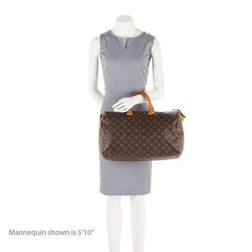 Louis Vuitton Vintage Monogram Canvas Speedy 40 Satchel (SHF-18364)