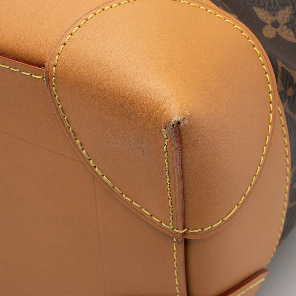 Louis Vuitton Monogram Canvas Steamer PM Tote (SHF-17842)