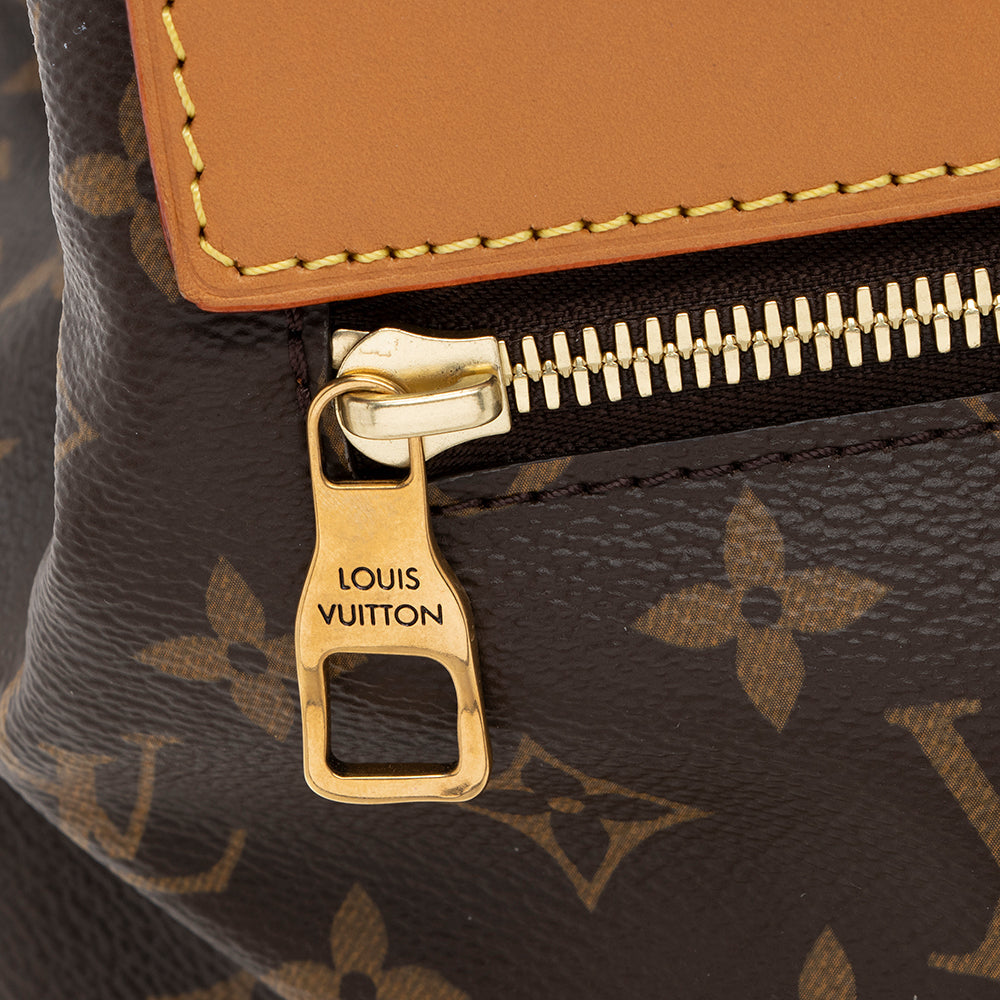 Louis Vuitton Monogram Canvas Steamer PM Tote (SHF-17842)