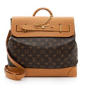 Louis Vuitton Monogram Canvas Steamer PM Tote (SHF-17842)