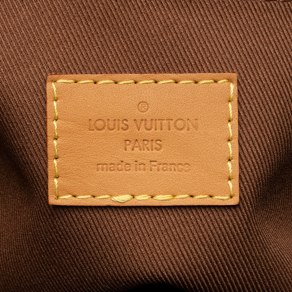 Louis Vuitton Monogram Canvas Steamer PM Tote (SHF-17842)