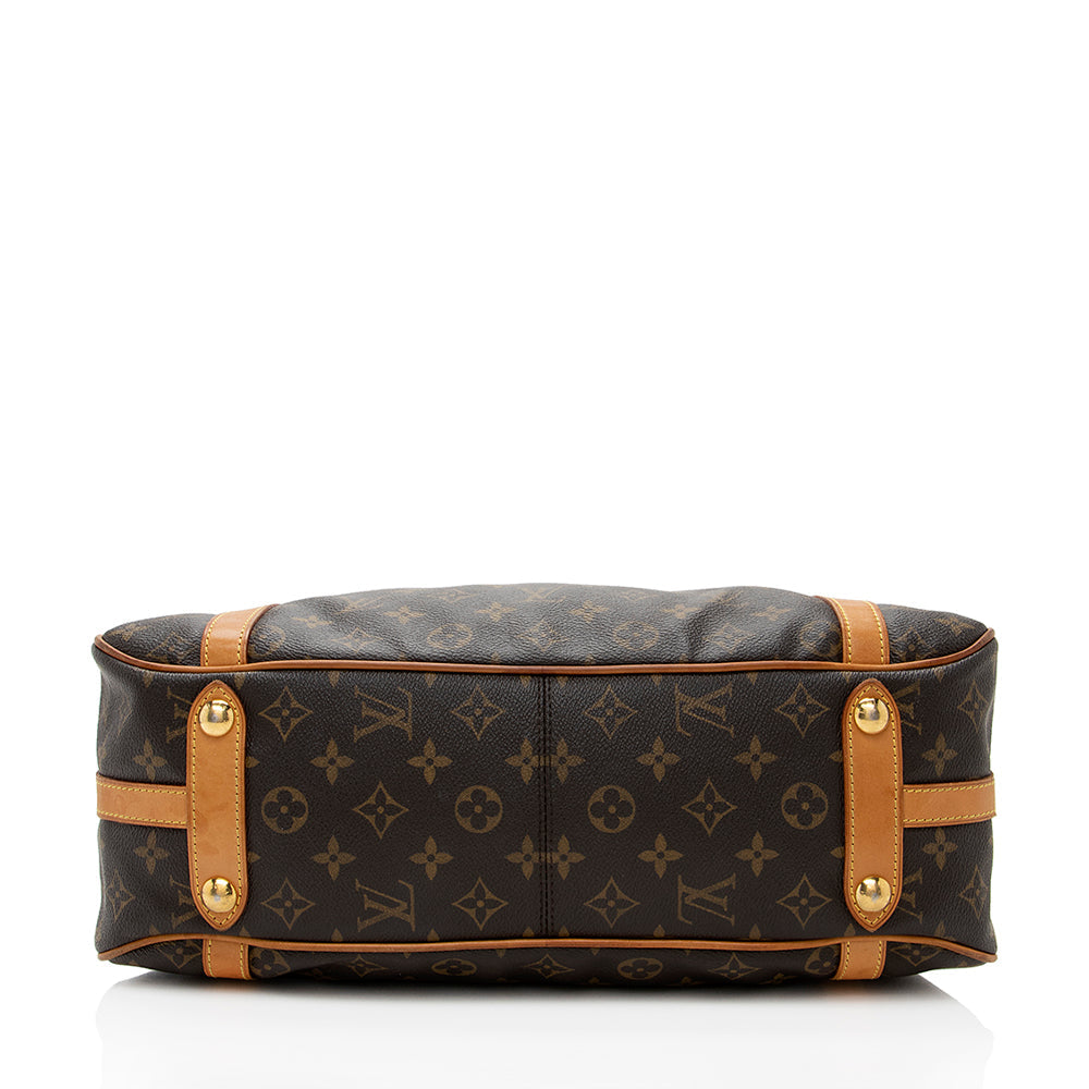 Louis Vuitton Monogram Canvas Stresa PM Shoulder Bag (SHF-18419)