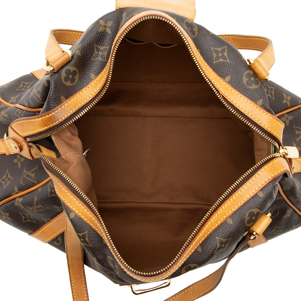Louis Vuitton Monogram Canvas Stresa PM Shoulder Bag (SHF-18419)