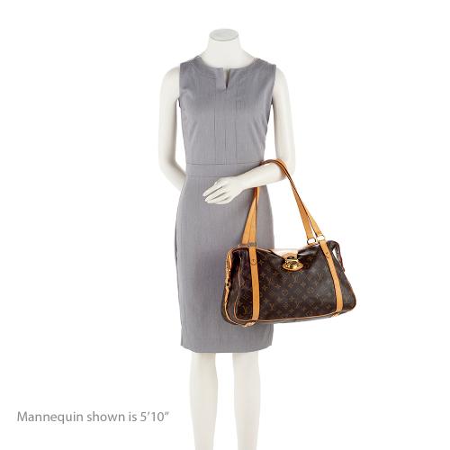 Louis Vuitton Monogram Canvas Stresa PM Shoulder Bag (SHF-18419)