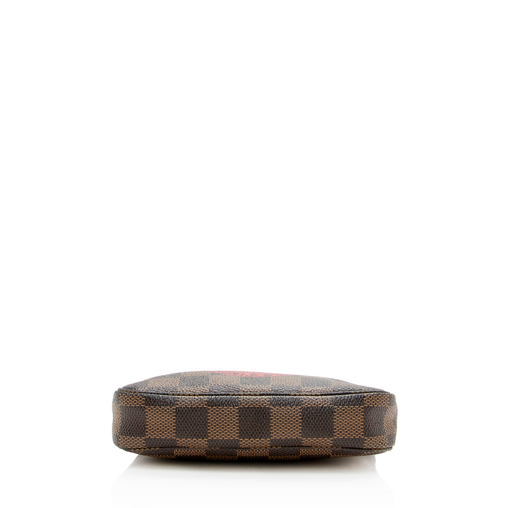 Louis Vuitton Damier Ebene Trunks & Bags Mini Pochette Accessoires (SHF-13813)