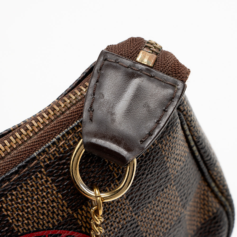Louis Vuitton Damier Ebene Trunks & Bags Mini Pochette Accessoires (SHF-13813)