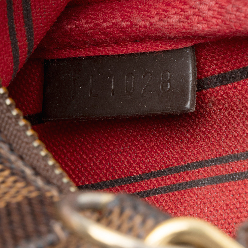 Louis Vuitton Damier Ebene Trunks & Bags Mini Pochette Accessoires (SHF-13813)