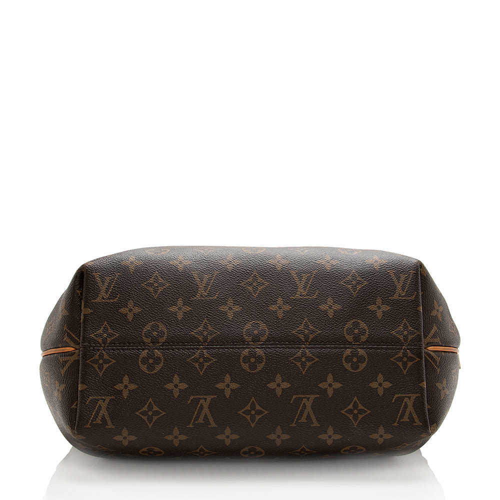 Louis Vuitton Monogram Canvas Turenne MM Satchel (SHF-18350)