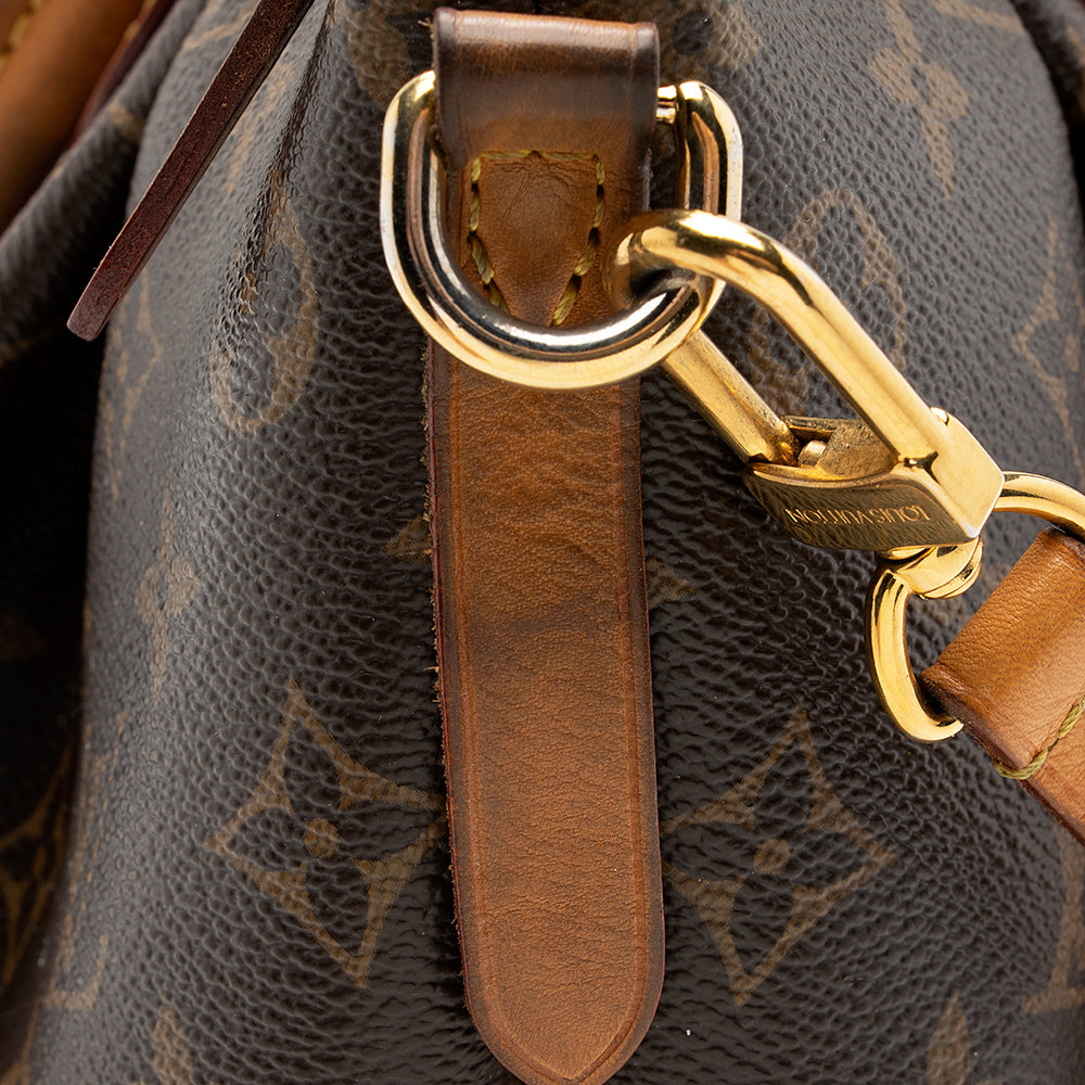 Louis Vuitton Monogram Canvas Turenne MM Satchel (SHF-18350)