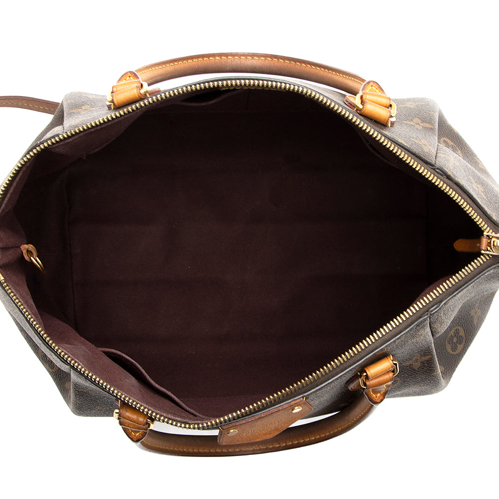 Louis Vuitton Monogram Canvas Turenne MM Satchel (SHF-18350)