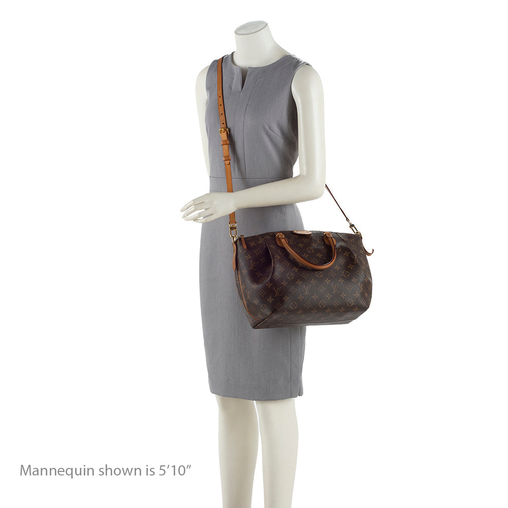 Louis Vuitton Monogram Canvas Turenne MM Satchel (SHF-18350)