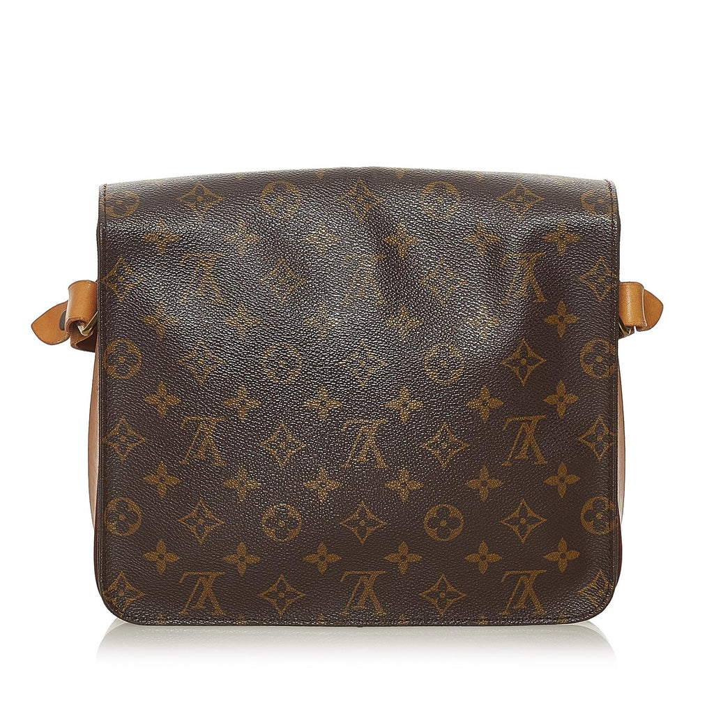 Louis Vuitton Monogram Cartouchiere MM (SHG-27879)