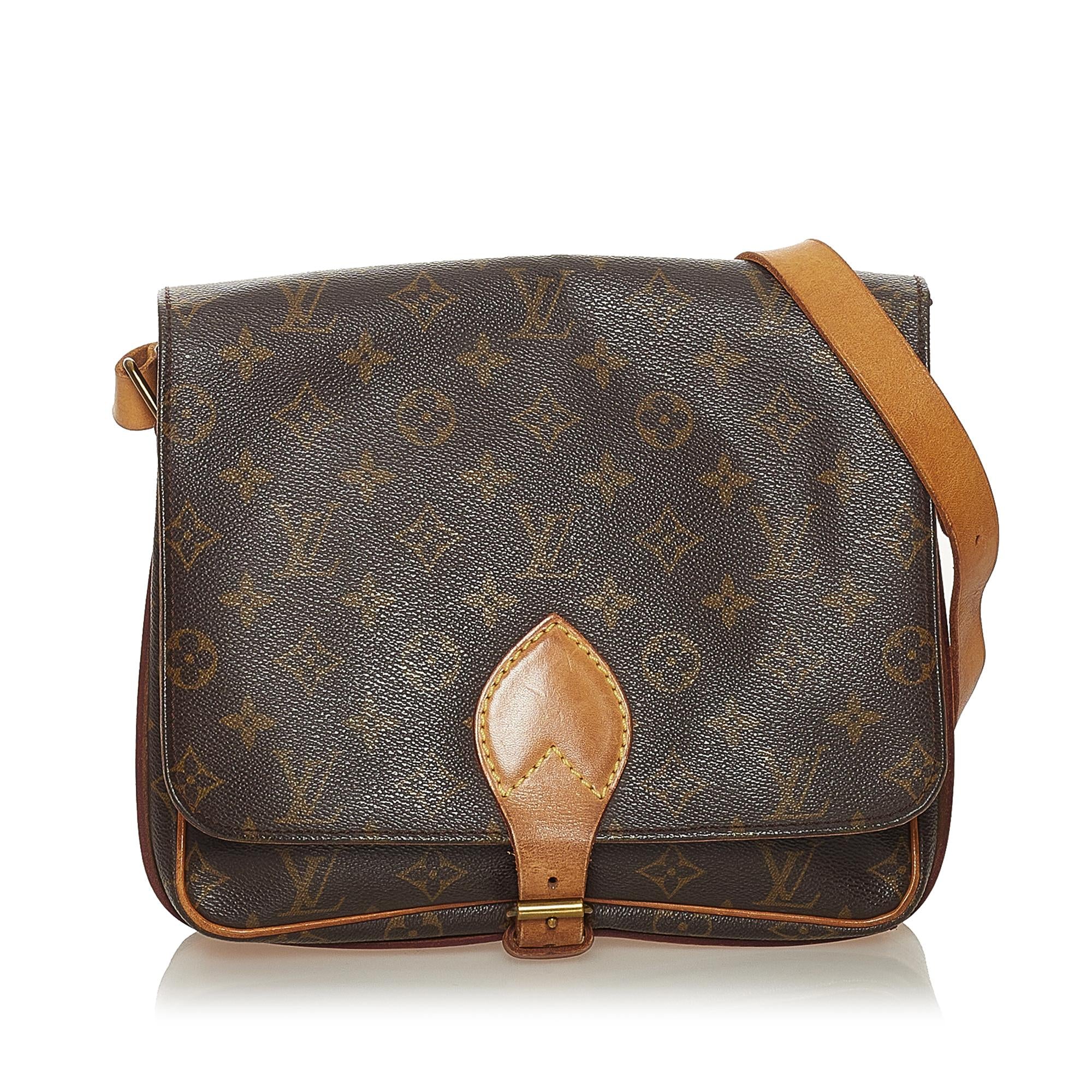 Louis Vuitton Monogram Cartouchiere MM (SHG-27879)