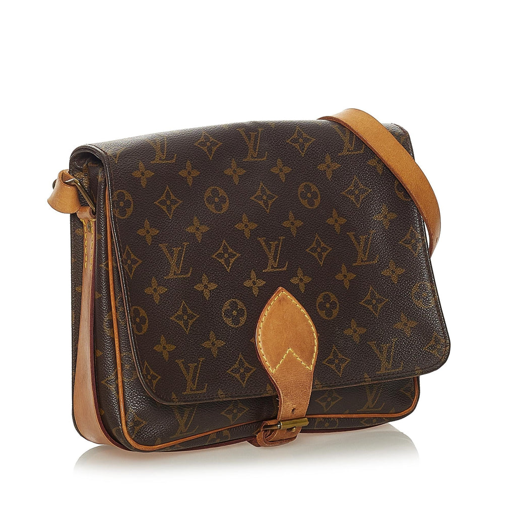 Louis Vuitton Monogram Cartouchiere MM (SHG-27879)