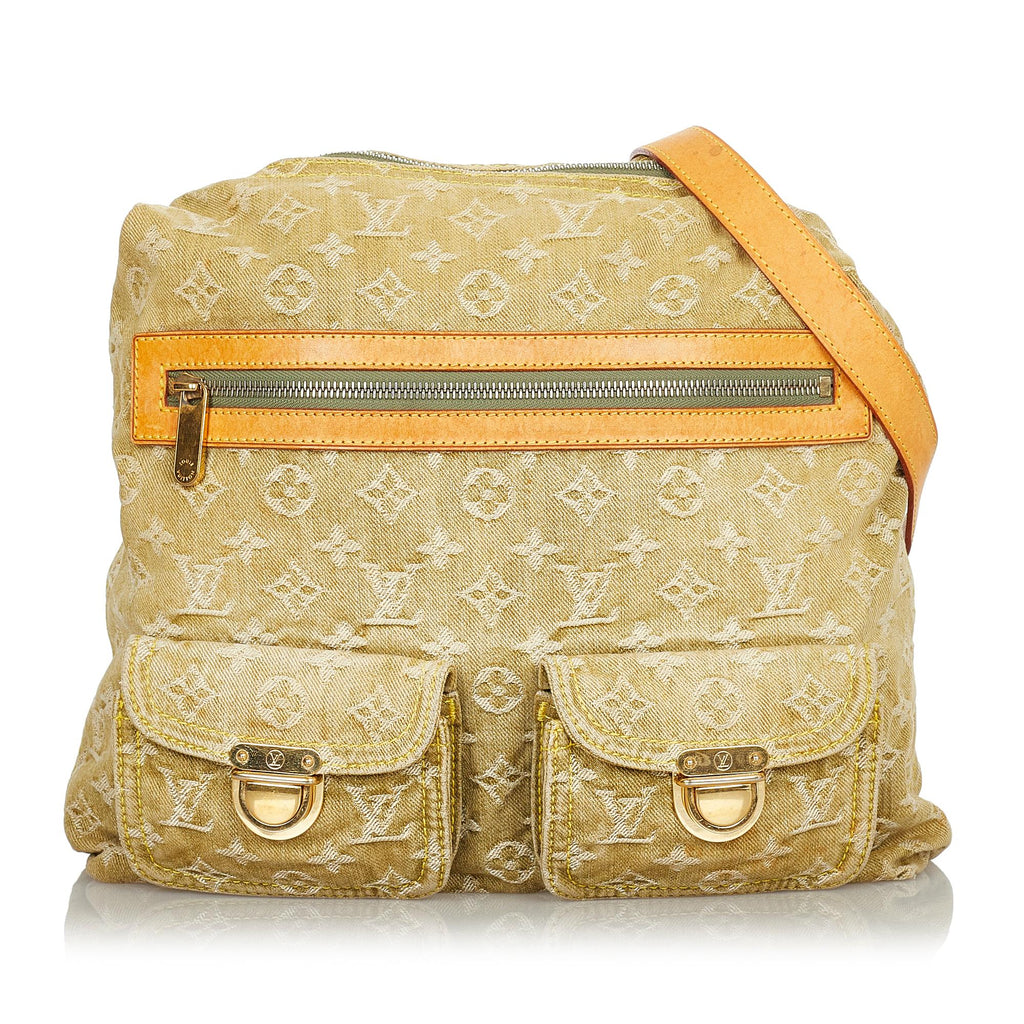 Louis Vuitton Monogram Denim Baggy GM (SHG-24268)