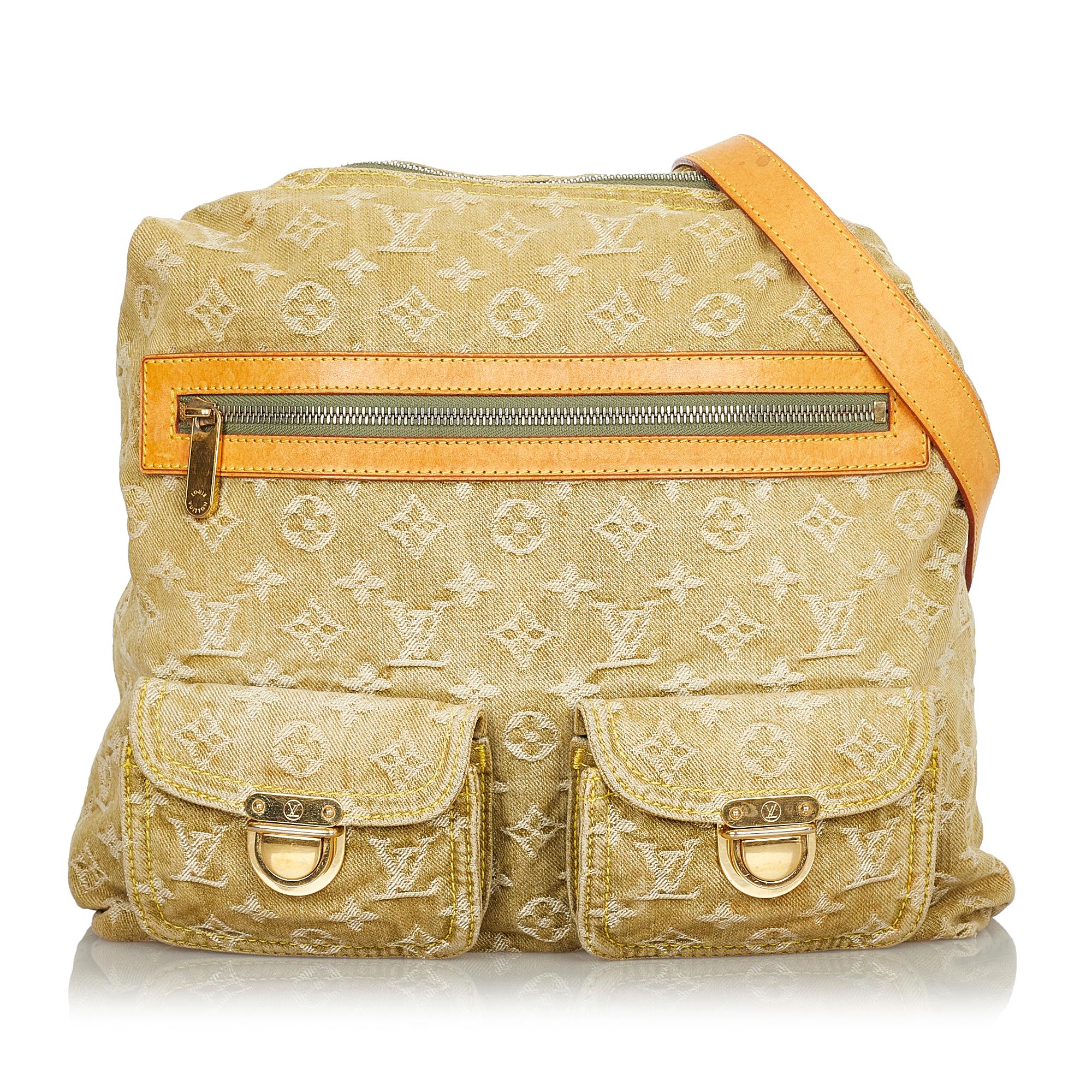 Louis Vuitton Monogram Denim Baggy GM (SHG-24268)