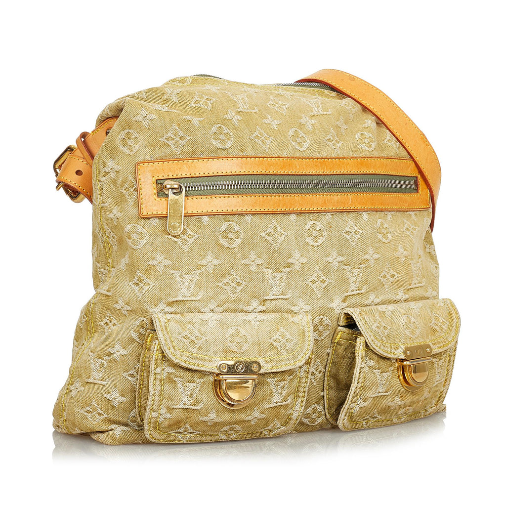 Louis Vuitton Monogram Denim Baggy GM (SHG-24268)