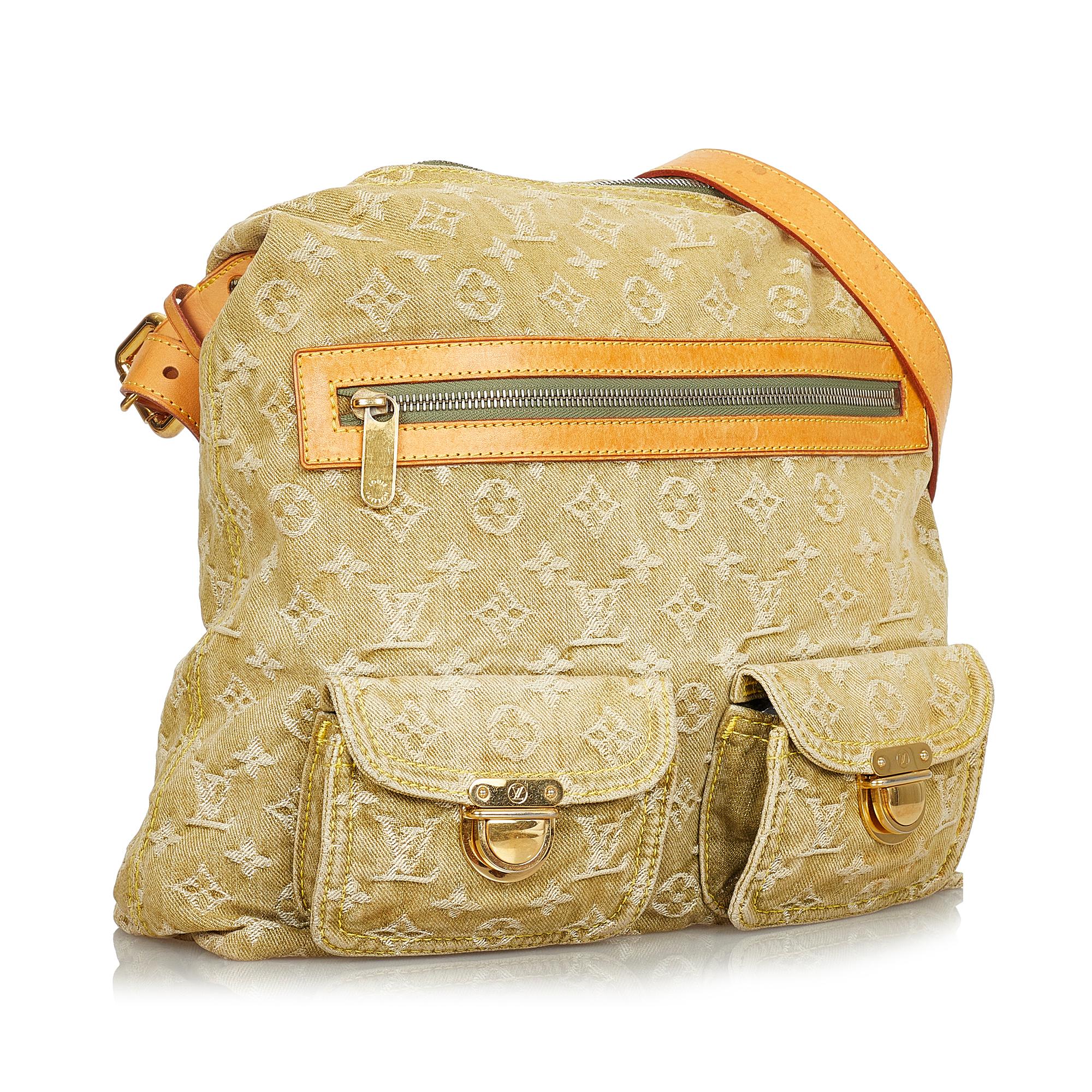 Louis Vuitton Monogram Denim Baggy GM (SHG-24268)