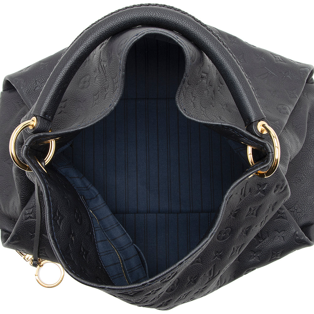 Louis Vuitton Monogram Empreinte Artsy MM Shoulder Bag (SHF-18414)