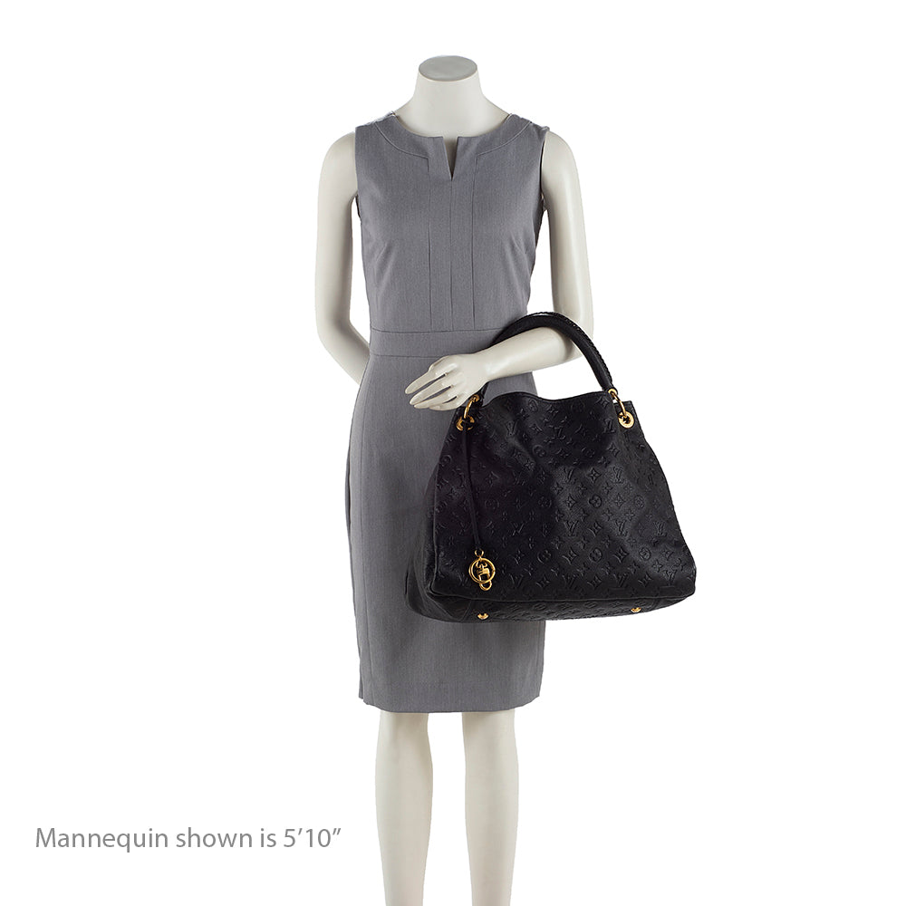 Louis Vuitton Monogram Empreinte Artsy MM Shoulder Bag (SHF-18414)