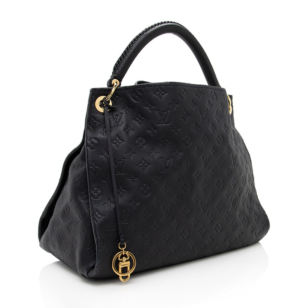 Louis Vuitton Monogram Empreinte Artsy MM Shoulder Bag (SHF-18414)
